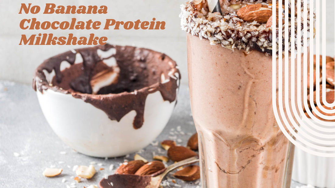 No Banana Chocolate Protein Milkshake