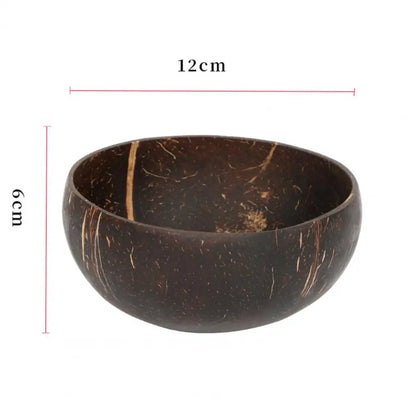 Coconut Shell Bowl With Spoon