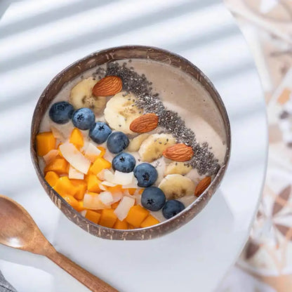 Coconut Shell Bowl With Spoon